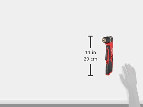 Milwaukee 2415-20 LED indicators illuminate the work surface during drilling.