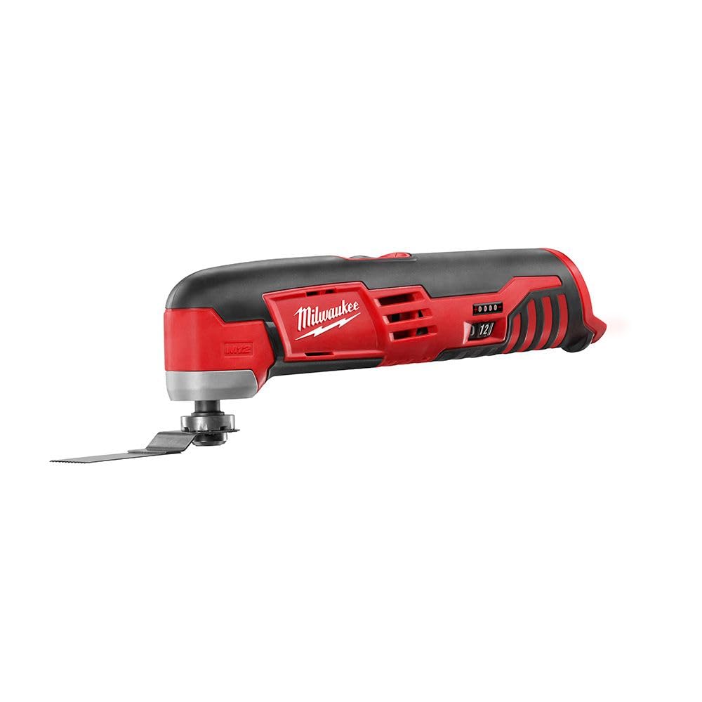 Milwaukee 2426-20 multi-tool with blade for clean cuts in wood and metal