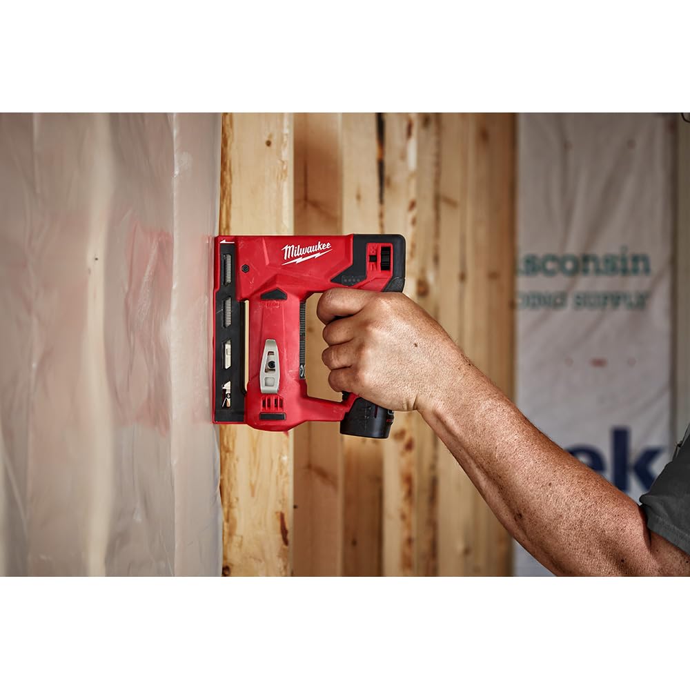 Milwaukee 2447-20 dry fire lockout protects work surfaces during use