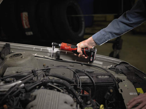 Milwaukee 2457-21 reinforced metal housing boosts tool durability during tough jobs
