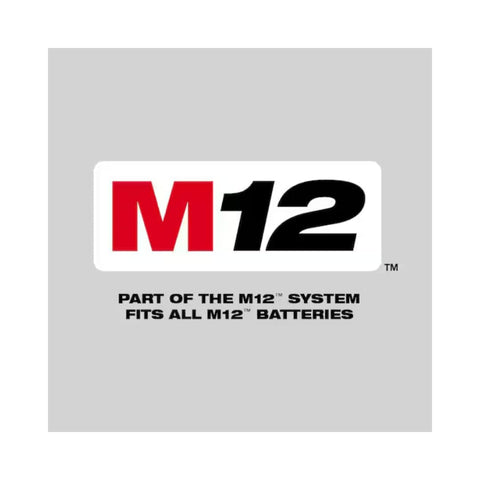 Milwaukee 2471-20 inline design extends reach in tight spaces.