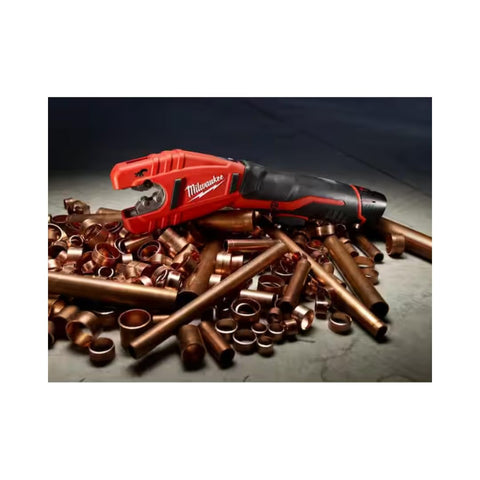 Milwaukee 2471-20 water-resistant cutter head protects the motor in wet environments.