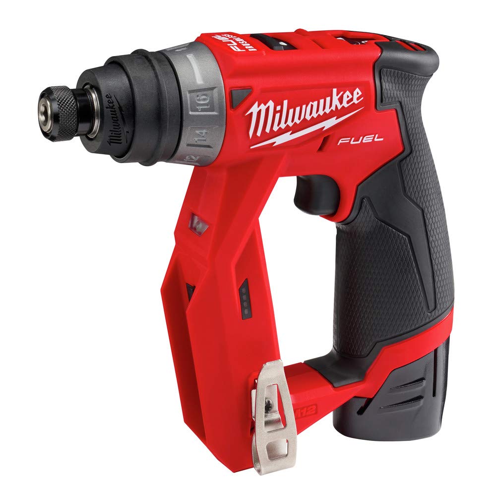 Milwaukee 2505-22 inline grip delivers precise control in tight spots.