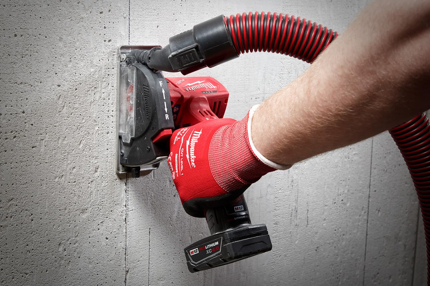 Milwaukee 2522-20 one-eighth inch wheel thickness for controlled cuts