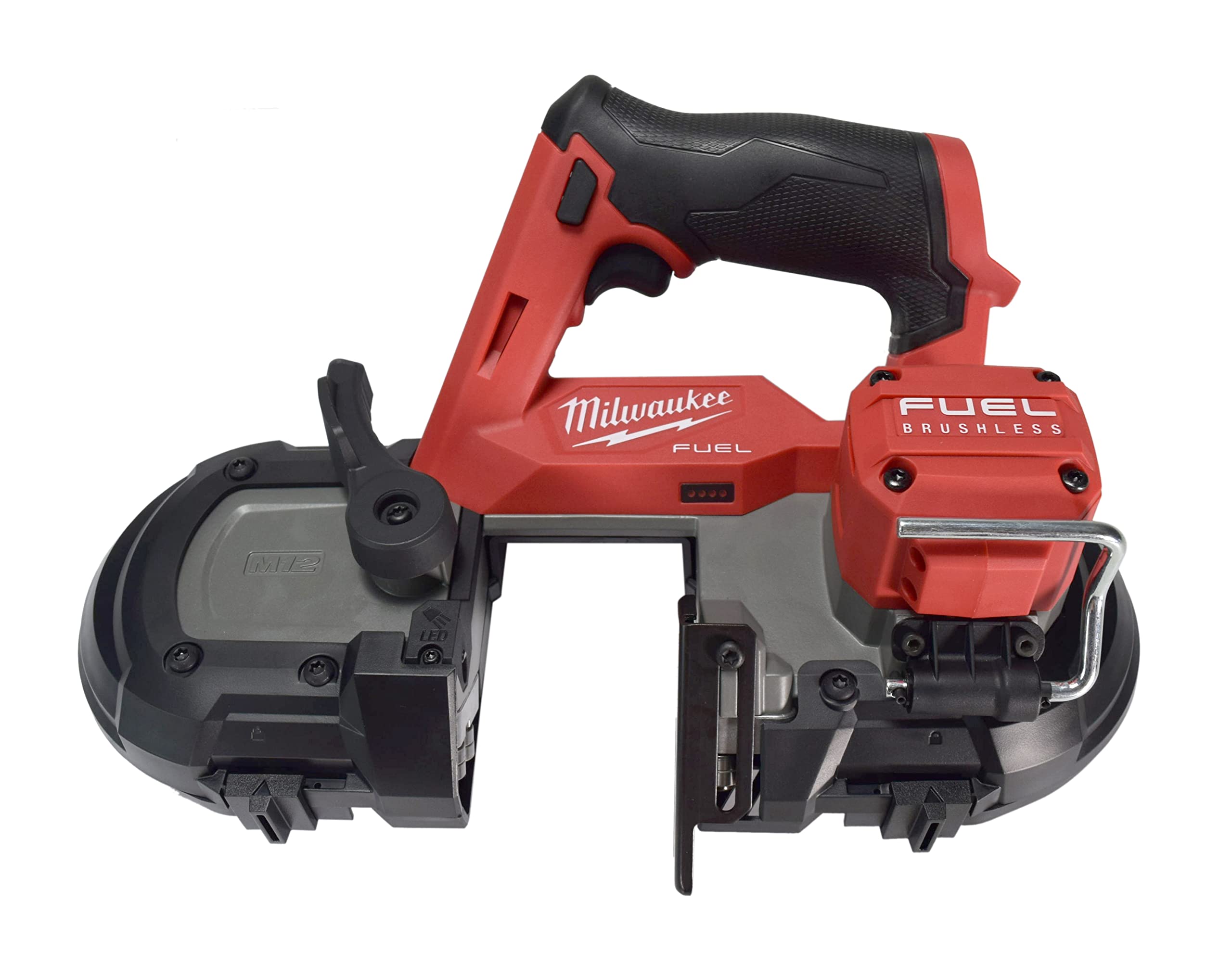 Milwaukee 2529-21XC built-in LED work light illuminates tight workspaces