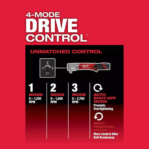 Milwaukee 2565-20 compact head design fits in narrow spots