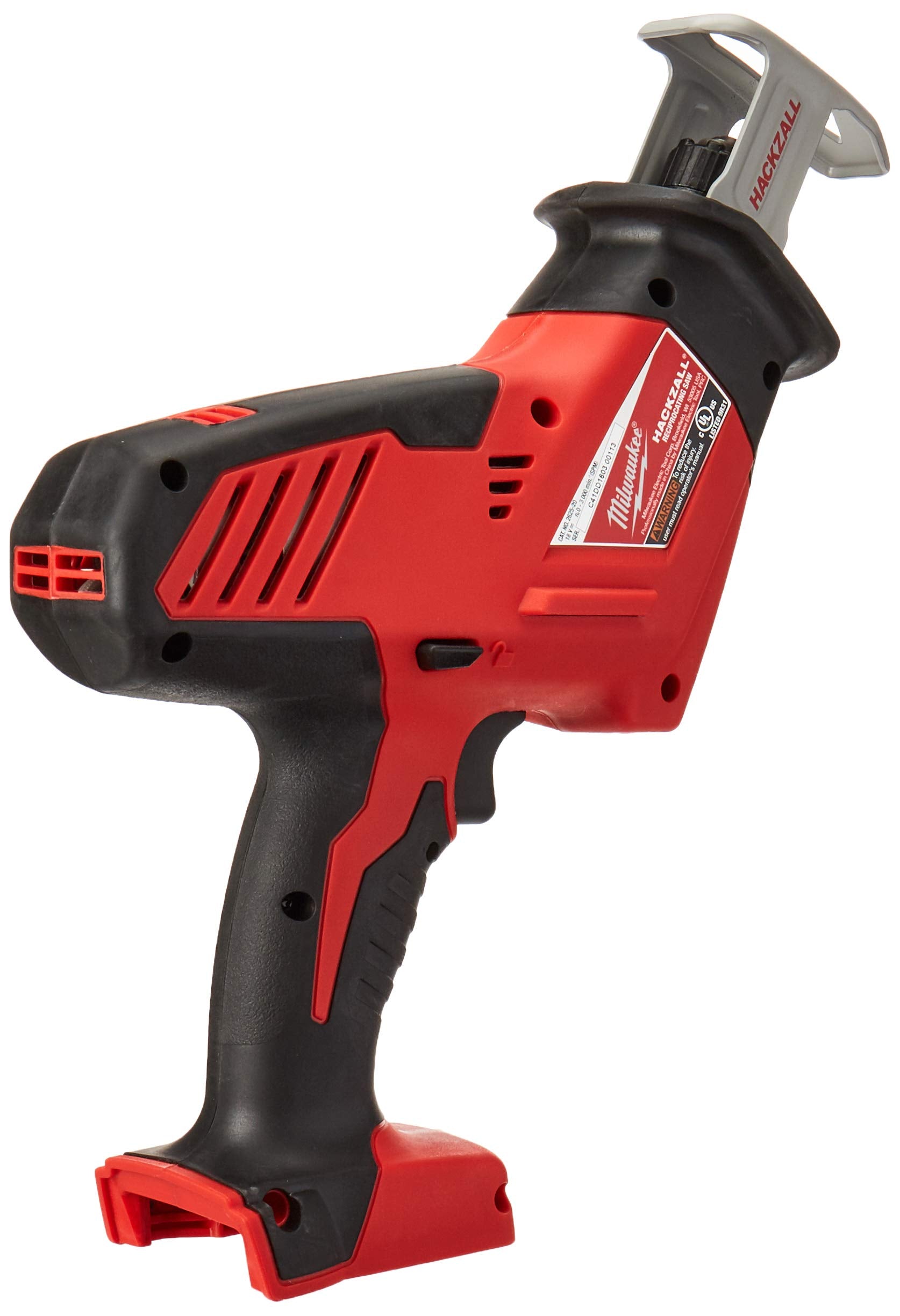 Milwaukee 2625-20 in action with one-handed control and blade changes