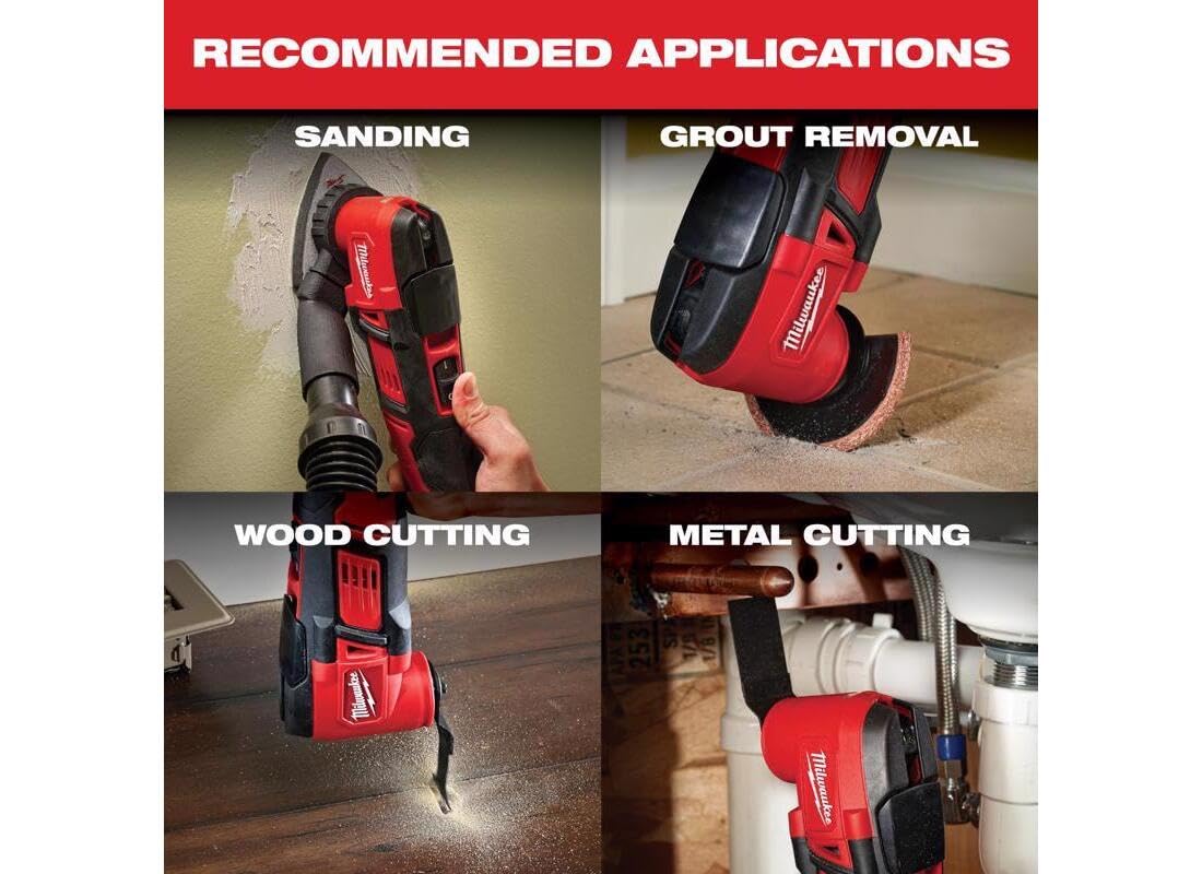 Milwaukee 2626-20 LED light illuminates work angles for better visibility