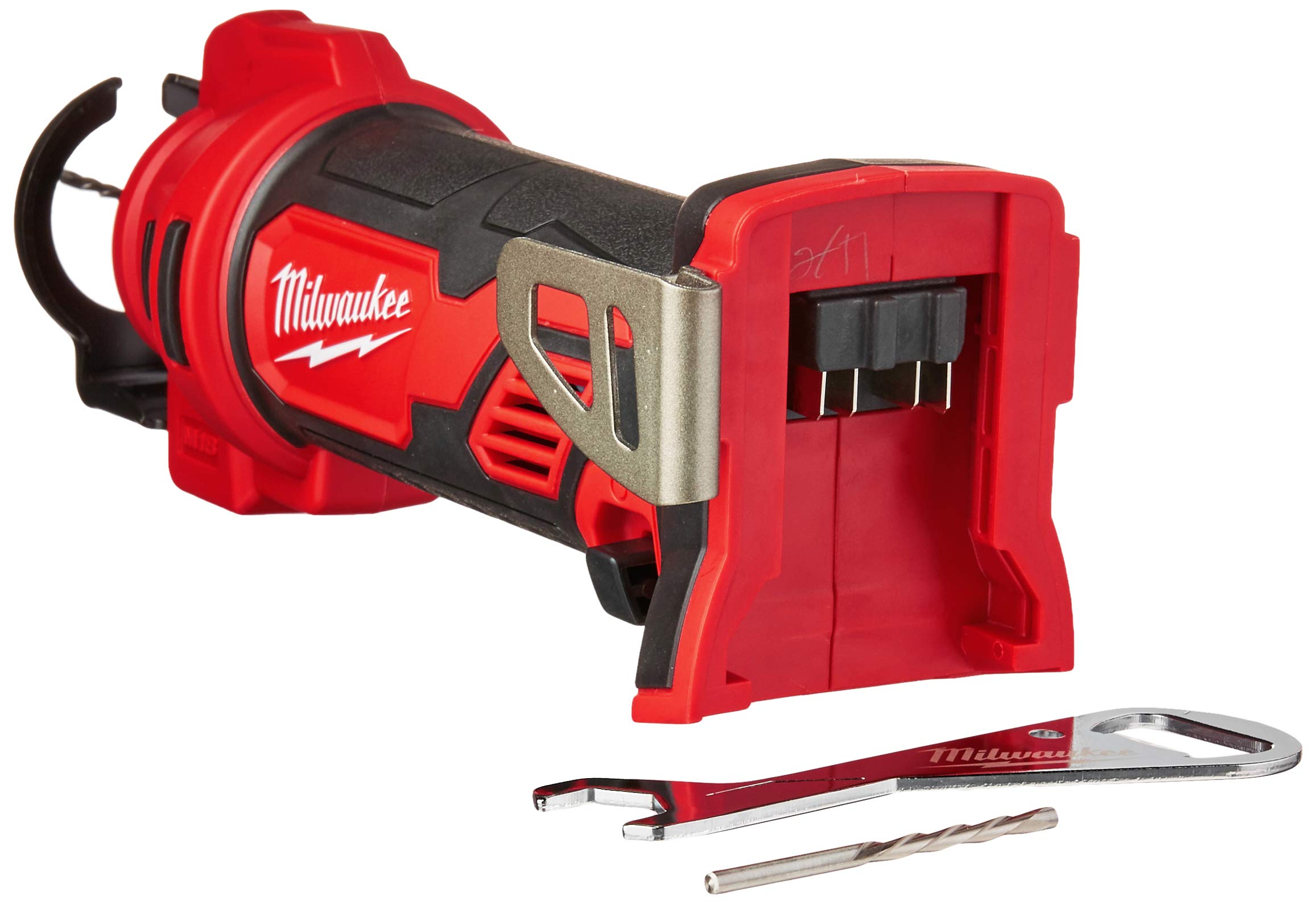 Milwaukee 2627-20 cut-out tool tool-free depth adjustment