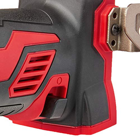Milwaukee 2627-20 cut-out tool top vent blowing debris away