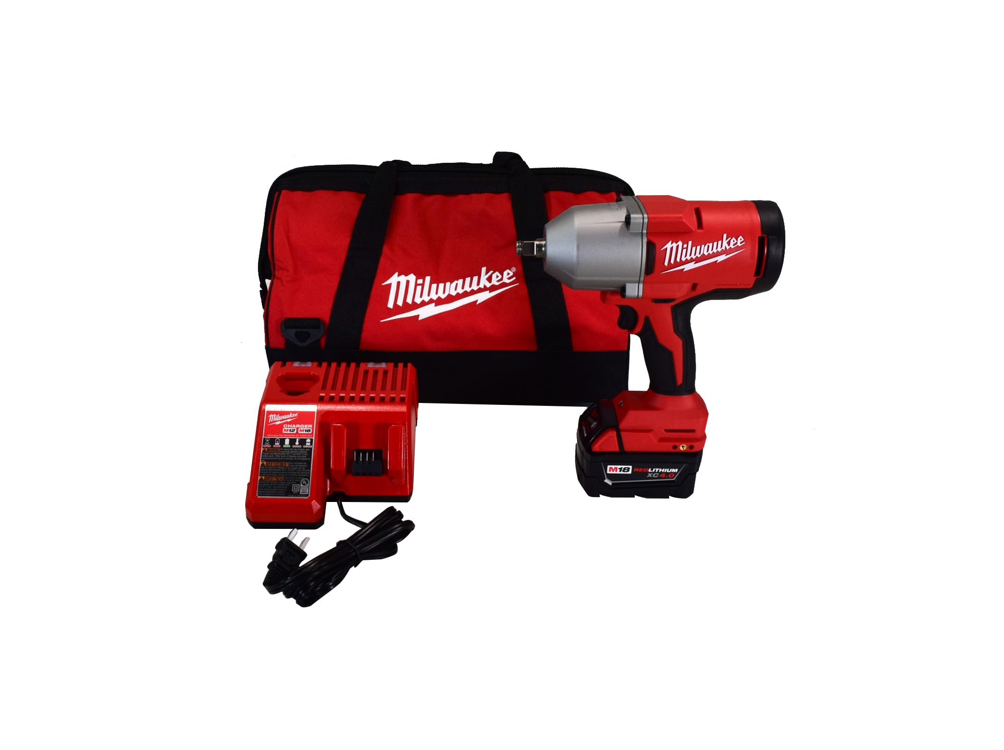 Milwaukee 2666-21B impact wrench with friction ring for fast bit changes