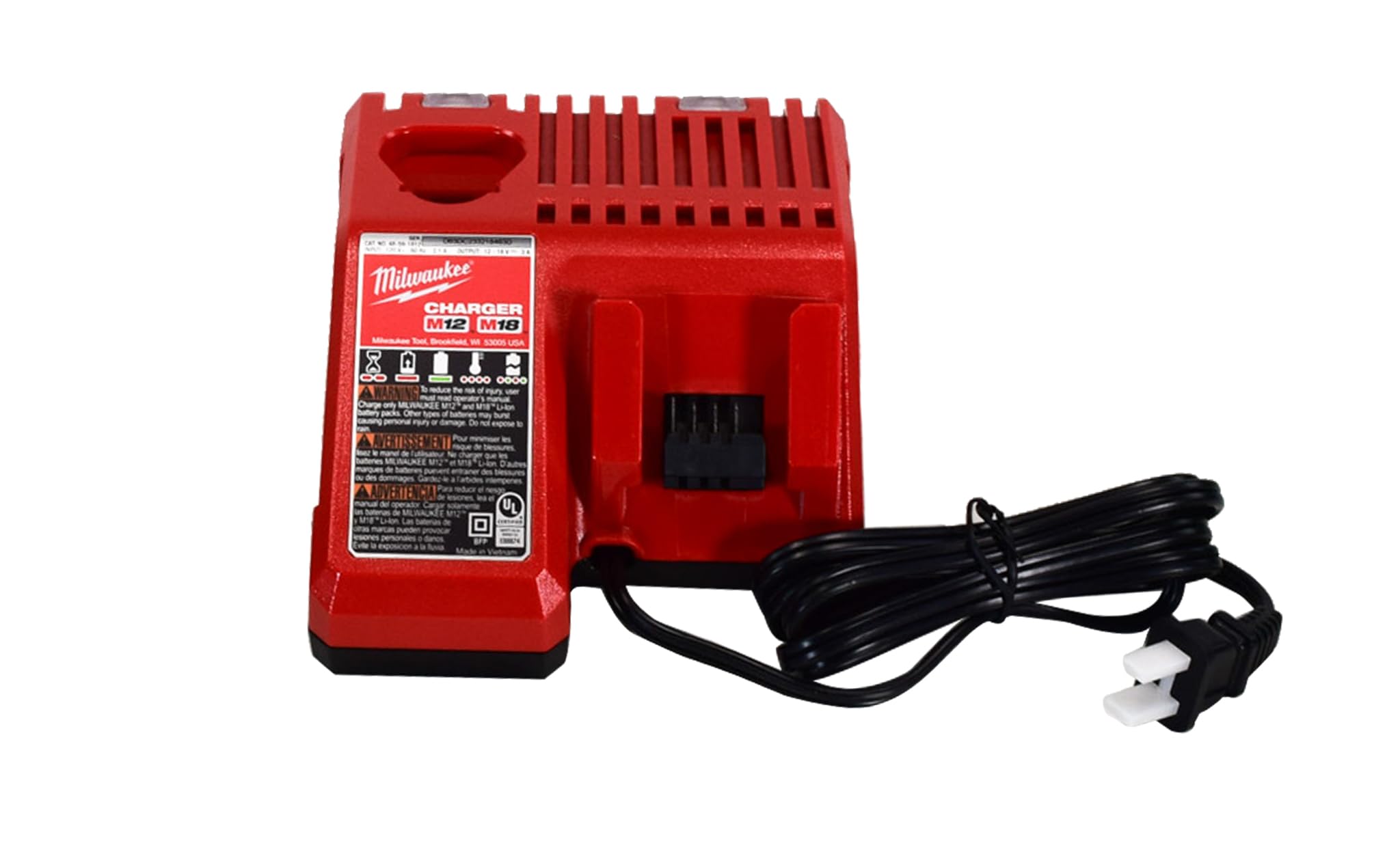 Milwaukee 2666-21B kit includes battery for cordless power
