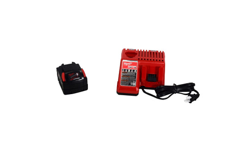 Milwaukee 2666-21B rubber overmold grip for comfort