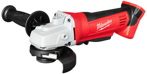 Milwaukee 2680-20 grinder body showing compact design for versatile metalworking tasks.