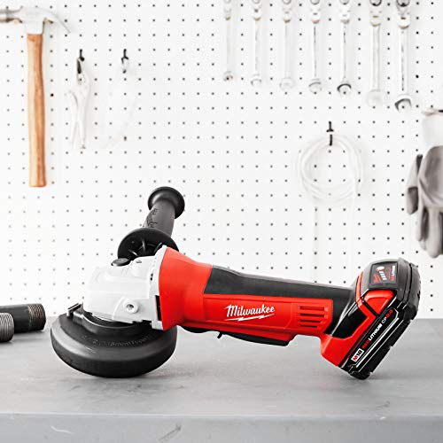 Milwaukee 2680-20 M18 motor image emphasizes high-power performance.