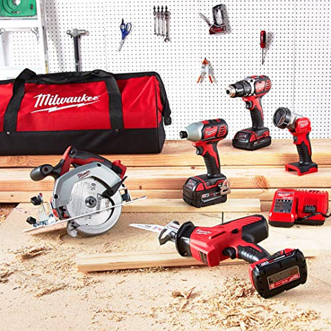 Milwaukee 2695-25CX on-site setup aids faster task completion