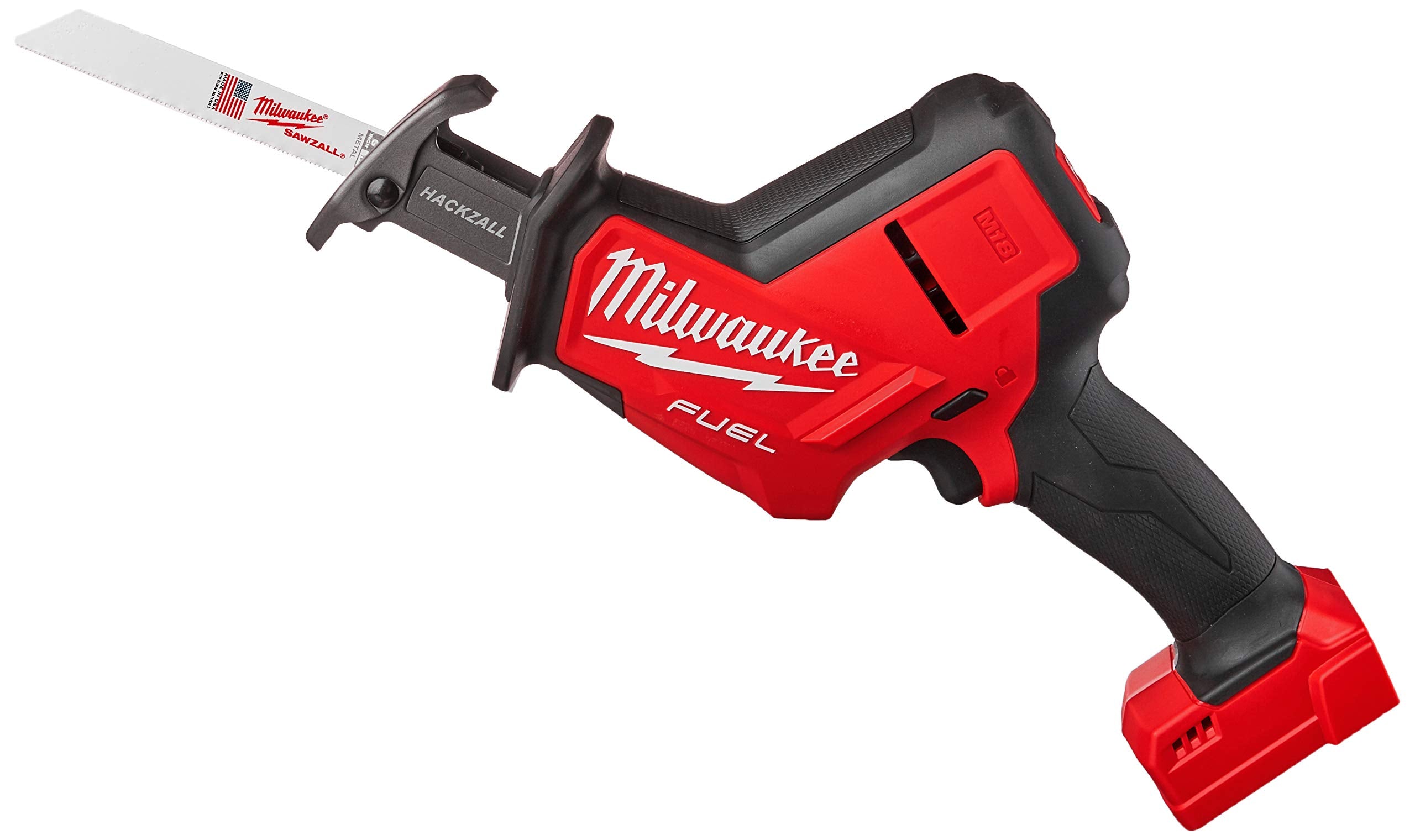 Milwaukee Hackzall one-handed design enables precise cuts in tight spaces