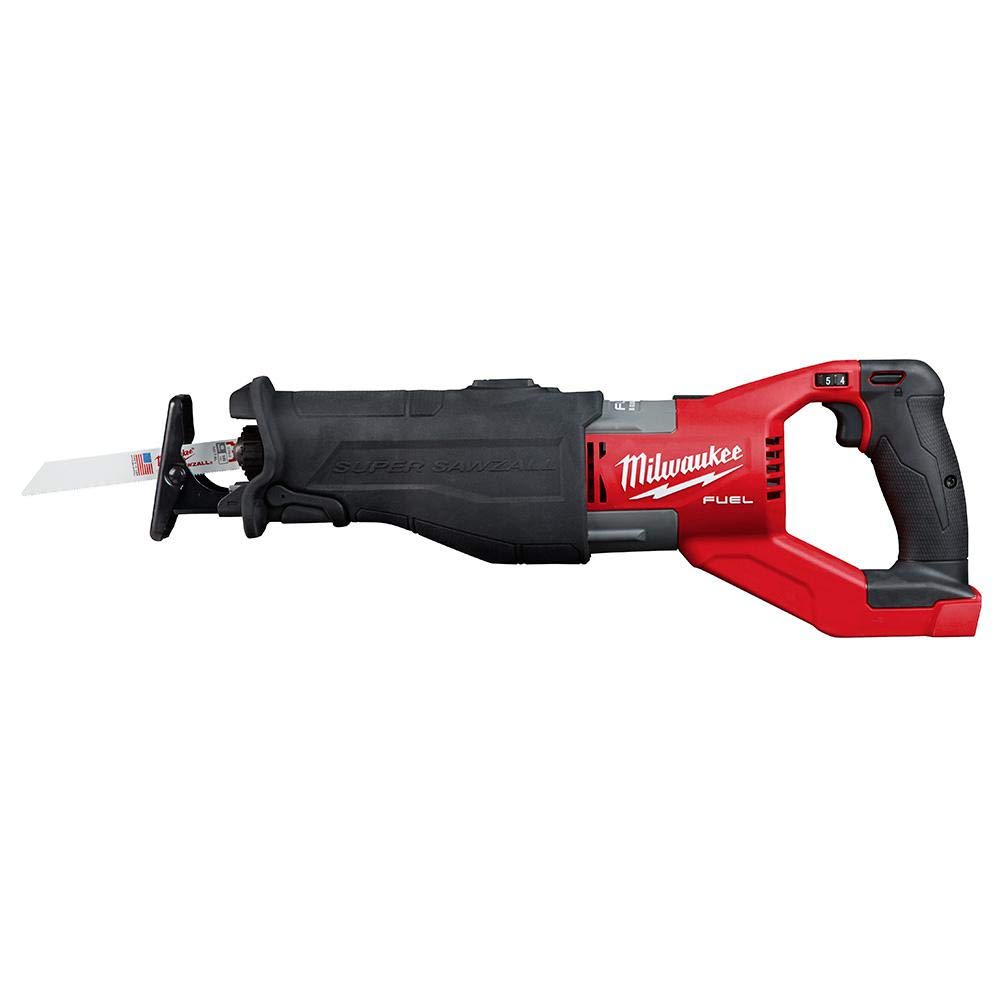 Milwaukee 2722-20 Reciprocating Saw in action for fast rough cuts