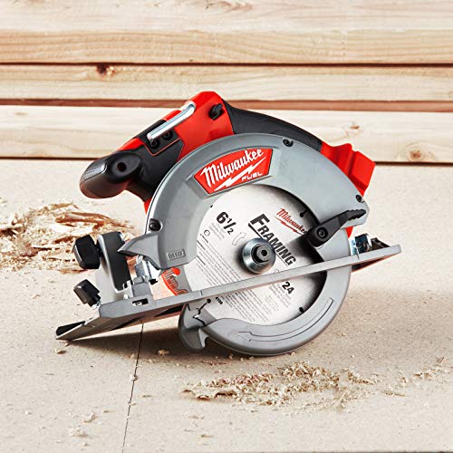 Milwaukee circular saw weight and compact form for easy handling