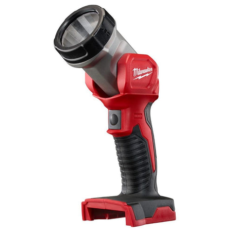 Milwaukee 2735-20 LED work light, front view, white light for precise on-site illumination