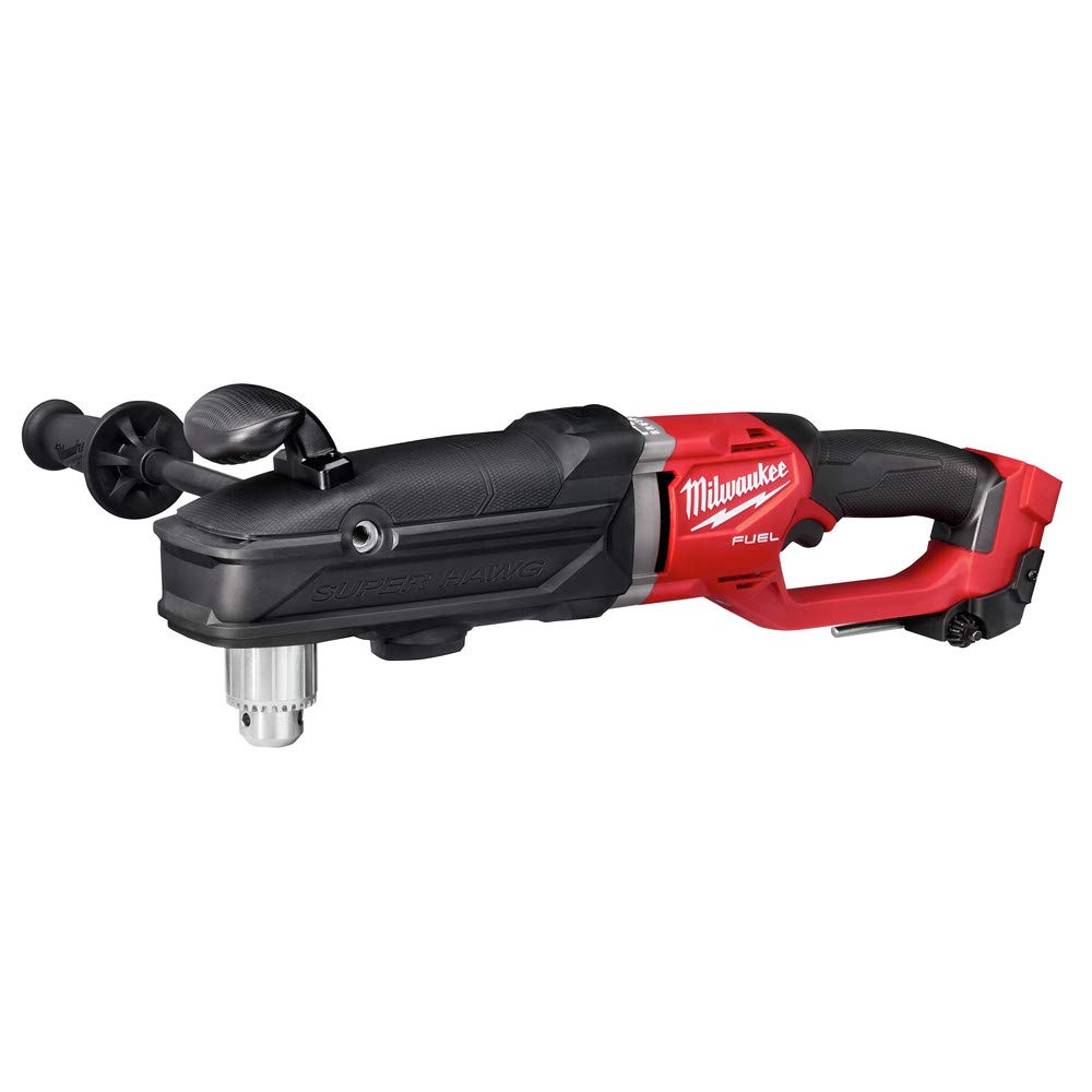Milwaukee 2809-20 brushless motor close-up highlighting durable chuck.
