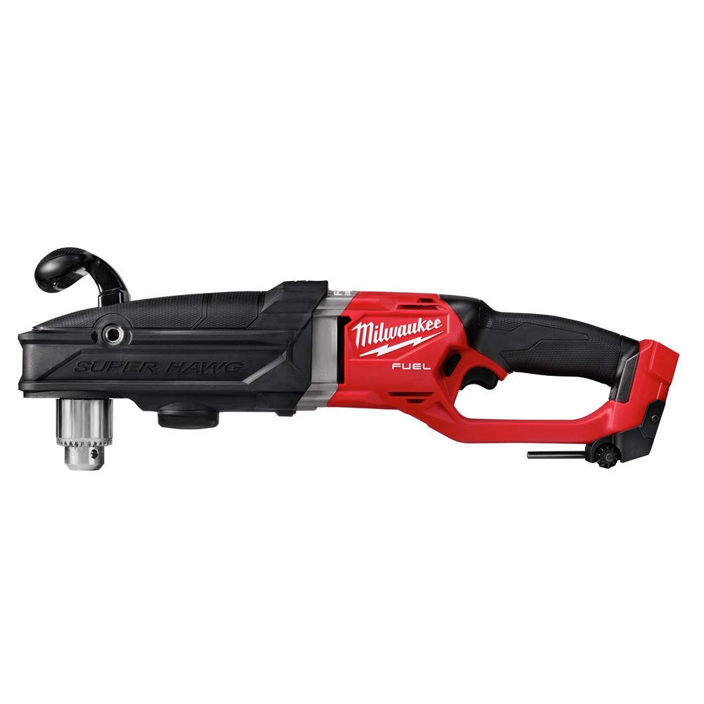 Milwaukee 2809-20 Super Hawg in use for fast cordless rough-ins.
