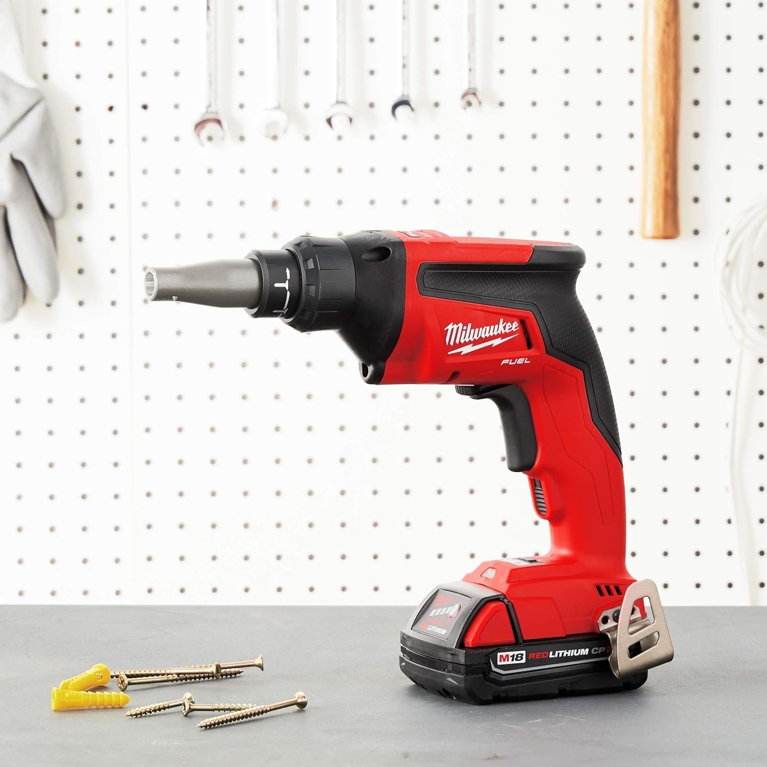Milwaukee 2866-20 works with all M18 batteries for flexible power options