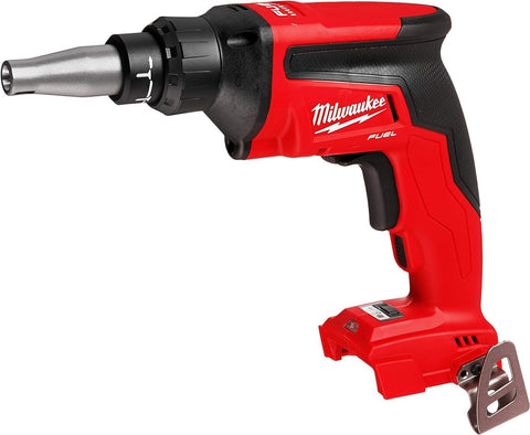 Milwaukee 2866-20 drywall screw gun with auto-start feature for faster installation