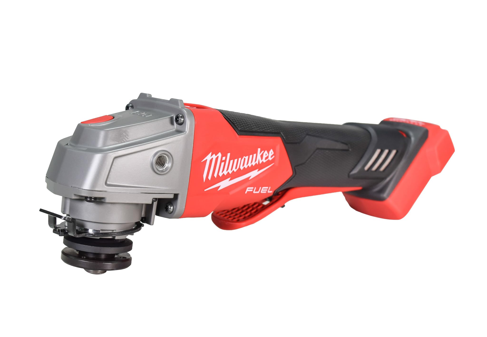 Milwaukee 2888-20 brake action in operation for quick stop.