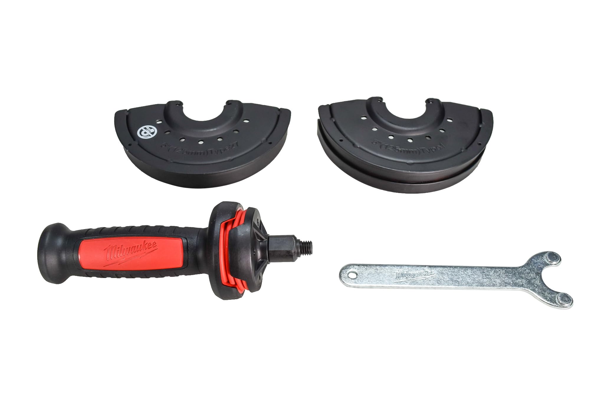 Milwaukee 2888-20 paddle switch used for one-handed control.