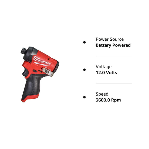 Milwaukee 3453-20 weighs about 2 pounds for easy all-day use.