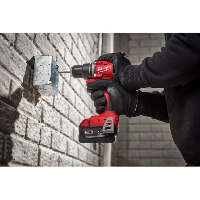 Milwaukee 3610-22CT battery packs included for immediate use.