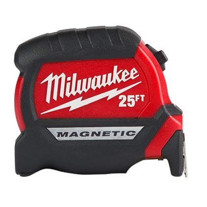 Milwaukee 48-22-0325 compact wide blade tape measure for accurate marks over 25 ft.