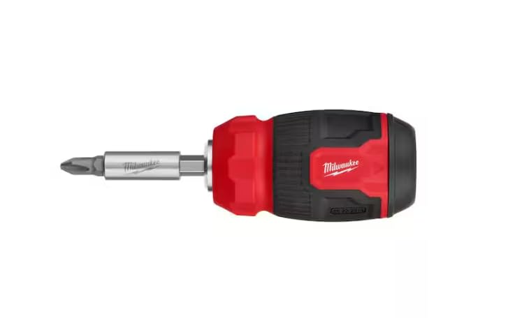 All-metal ratcheting mechanism on Milwaukee 48-22-2906 delivers durable torque.