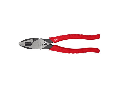 Milwaukee 48-22-6100 leverage lineman pliers with reaming head in conduit cleaning