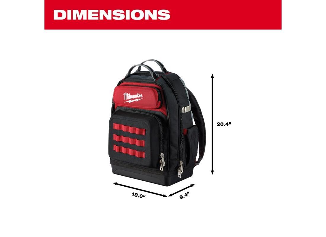 Milwaukee 48-22-8201 durable canvas construction conveys toughness and longevity