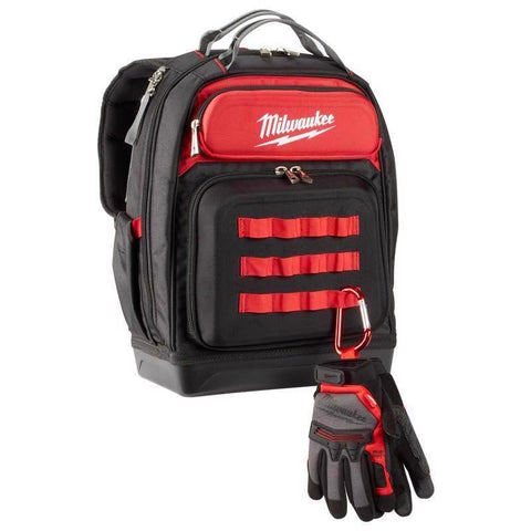 Milwaukee 48-22-8201 use-case image demonstrates on-site organization and quick reach
