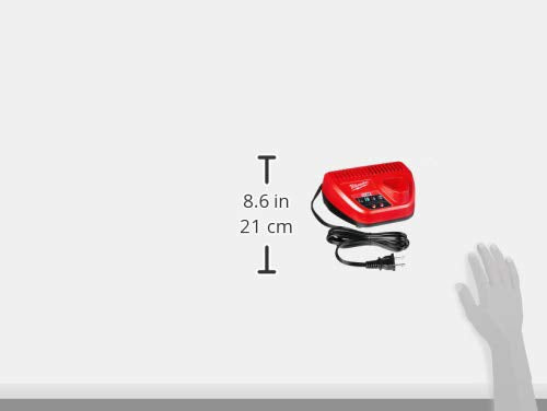 Milwaukee 48-59-2401 base feet prevent tipping and protect surfaces.