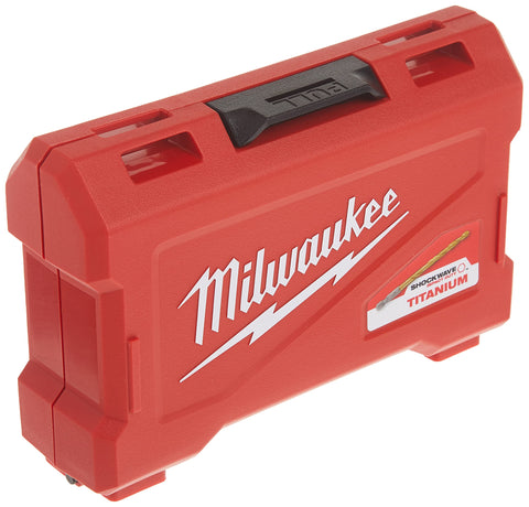 Milwaukee 48-89-4630 case open showing organized storage for efficiency.