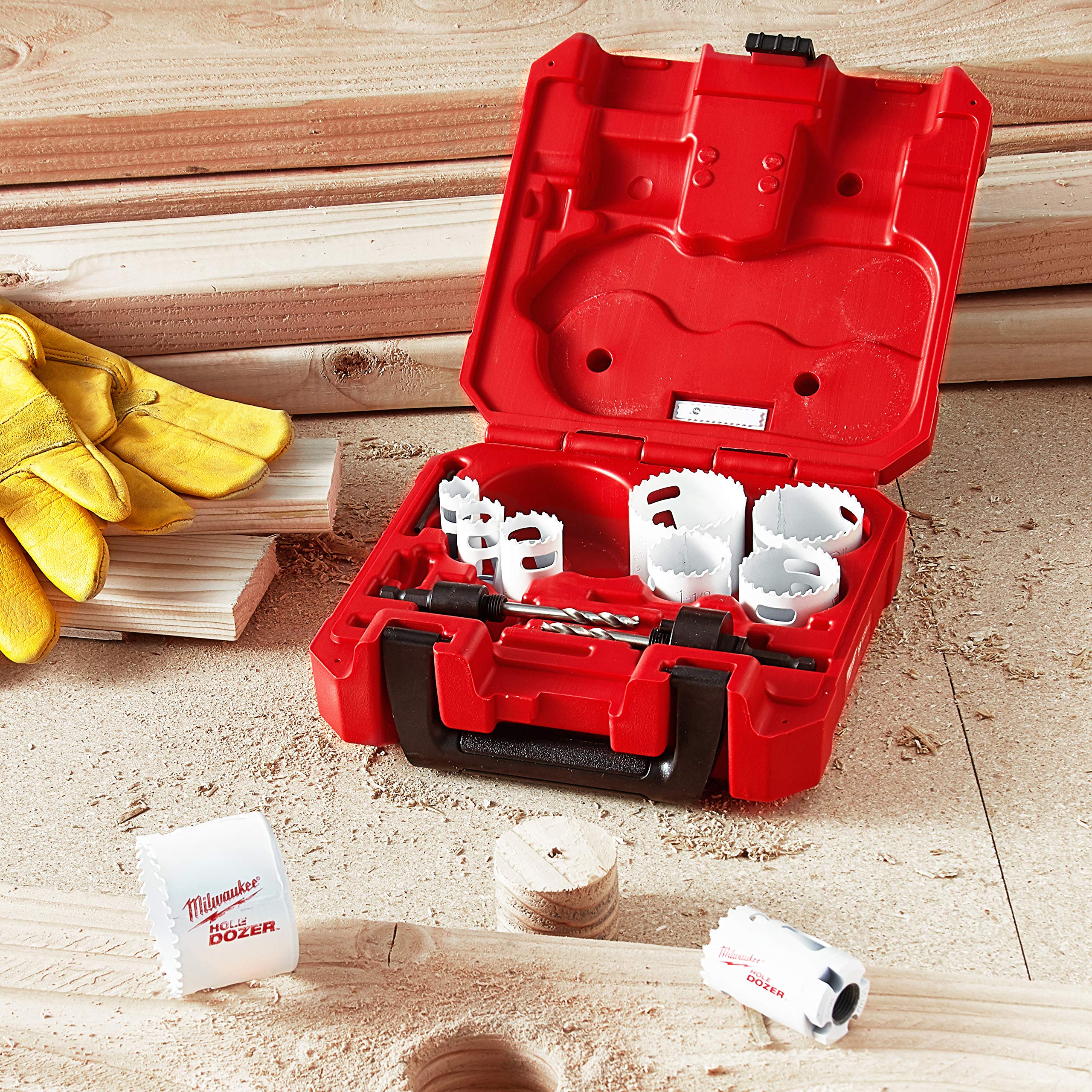Milwaukee 49-22-4025 quick-release arbor enables fast tool changes