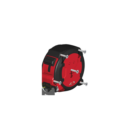 Retractable blade with crisp metric marks for quick reads by Milwaukee