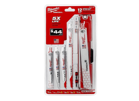 Milwaukee 6-inch Axe blade for nail-embedded wood cuts