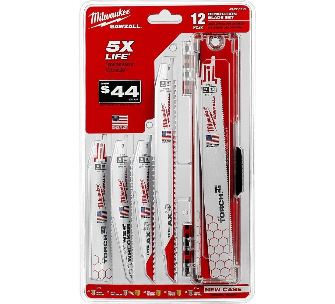 Milwaukee 6-inch Torch blade for metal cutting and durability