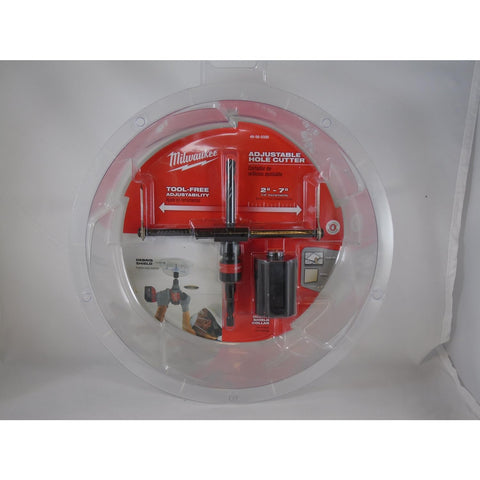 Milwaukee 49-56-0320 adjustable hole cutter for precise bore sizing