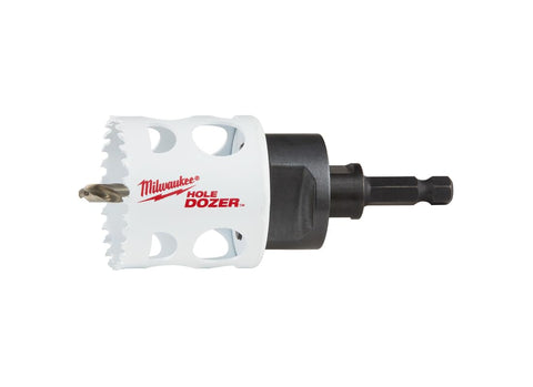 Close-up of Milwaukee arbor durability highlights rugged construction.