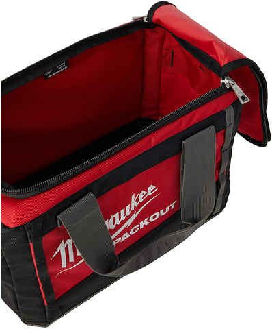 Milwaukee-top-and-side-handles showcase versatile lifting and quick access.