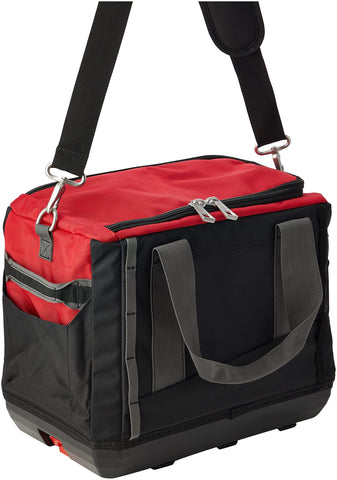Milwaukee-two-pocket-organization emphasizes easy tool access and sorting.