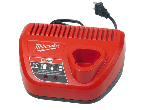 Milwaukee battery charge indicator shows remaining power for efficient planning.