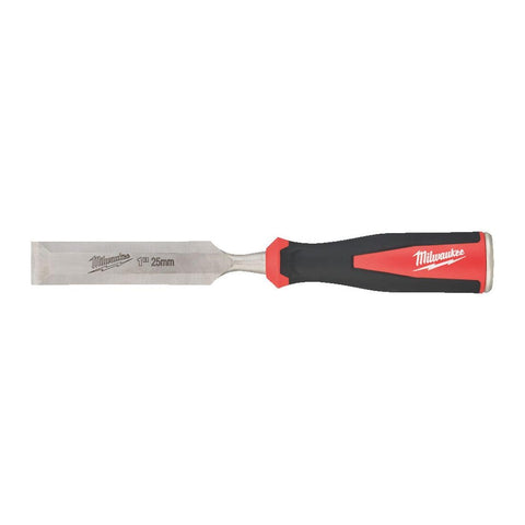 Ergonomic handles on Milwaukee beveled chisels for comfortable long use
