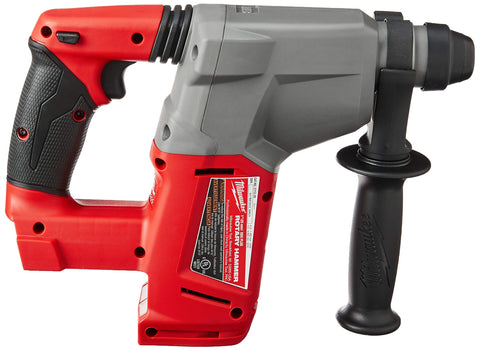 Milwaukee brushless motor rotary hammer for efficient power delivery.